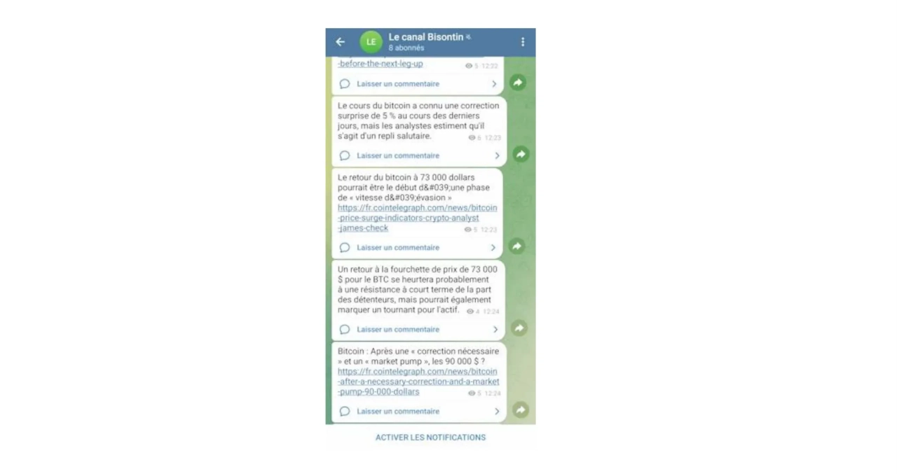 How to Create a Bitcoin Community - Create and configure a Telegram  channel, group or supergroup | Plan ₿ Academy