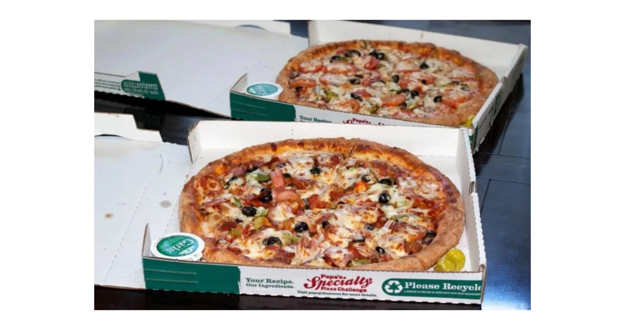 Pizzas from Papa John's delivered to Laszlo Hanyecz on May 22, 2010