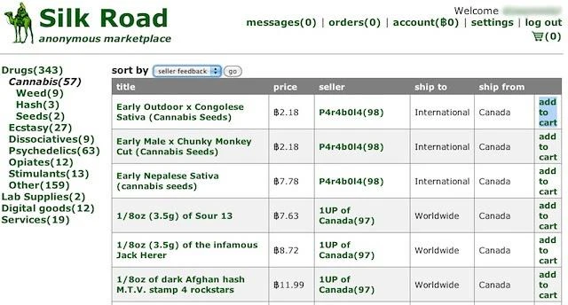 Silk Road screenshot