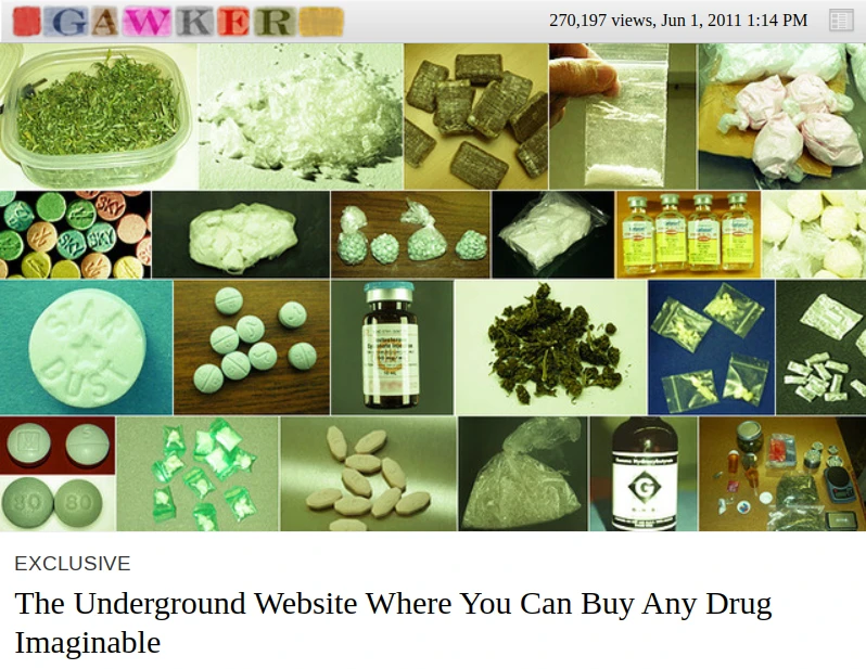 Article about Silk Road, June 1, 2011