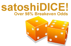 SatoshiDICE logo