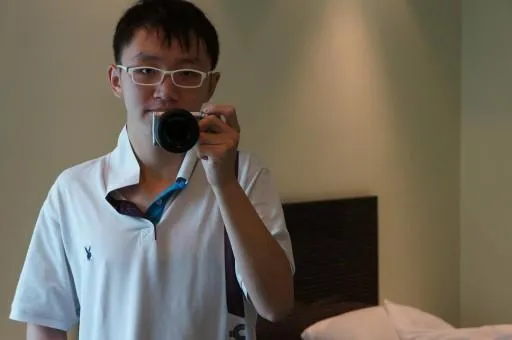 Ryan Zhou, known as "Zhou Tong", in 2012