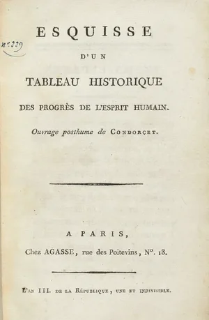 Condorcet, Esquisse d'un Tableau Historique des Progres de l'Esprit Humain