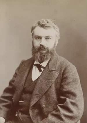 Portrait of a 19th-century French liberal economist