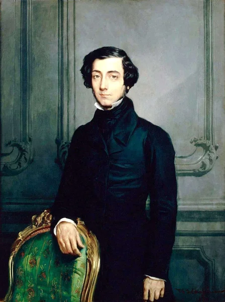 Portrait of Alexis de Tocqueville (1805-1859), French political thinker