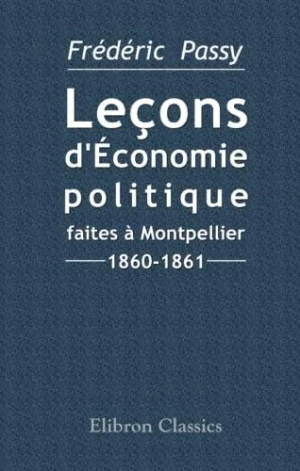 Leçons d'économie politique