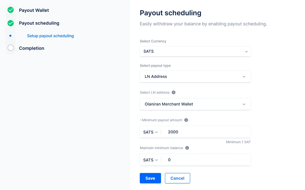 payout