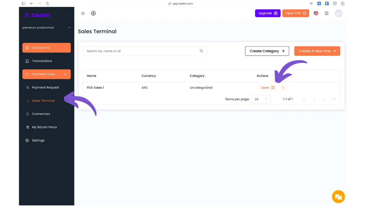 Gestion des terminaux