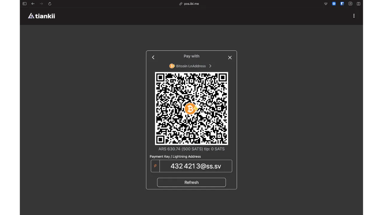 QR code de paiement