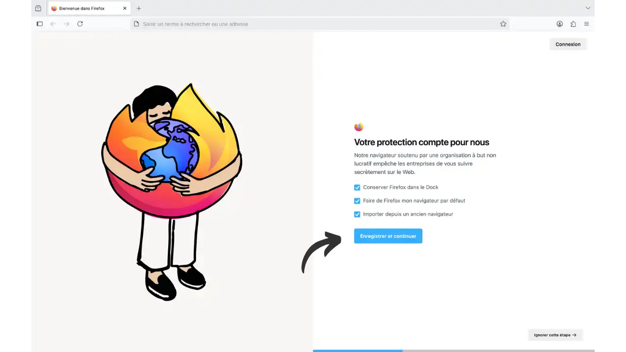 Configuration initiale Firefox
