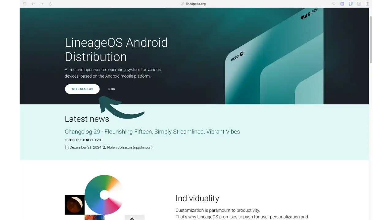 lineageos-homepage