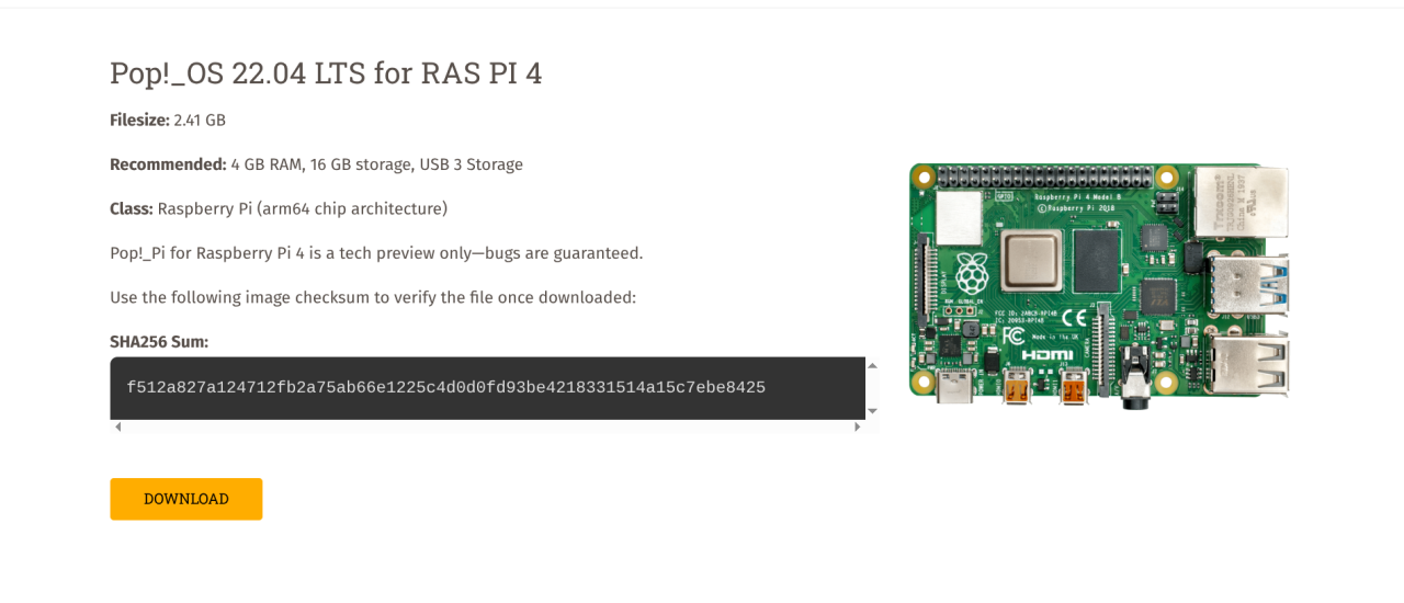 Utilisation de Balena Etcher