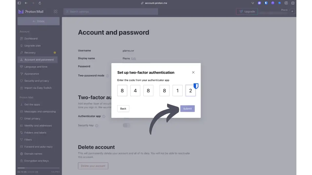 PROTON AUTHENTICATOR