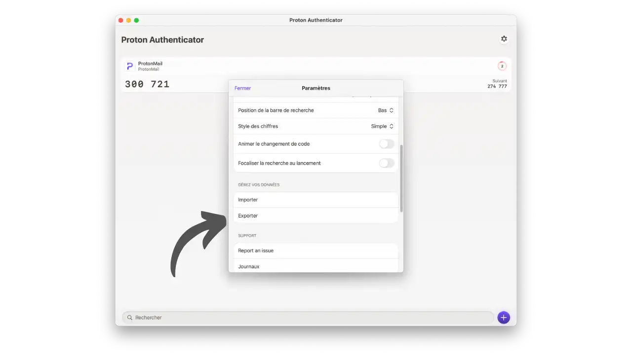 PROTON AUTHENTICATOR