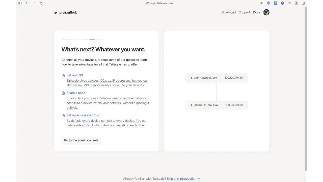 Suggestions de configuration