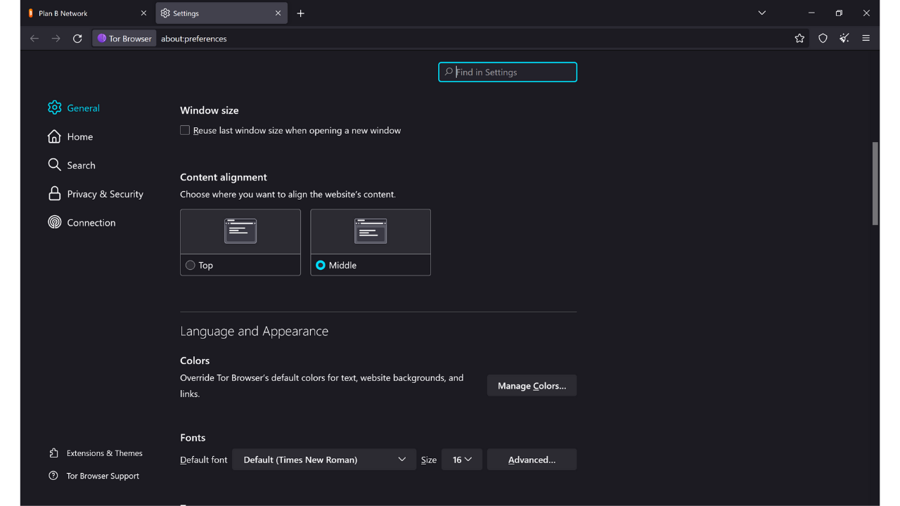 TOR BROWSER
