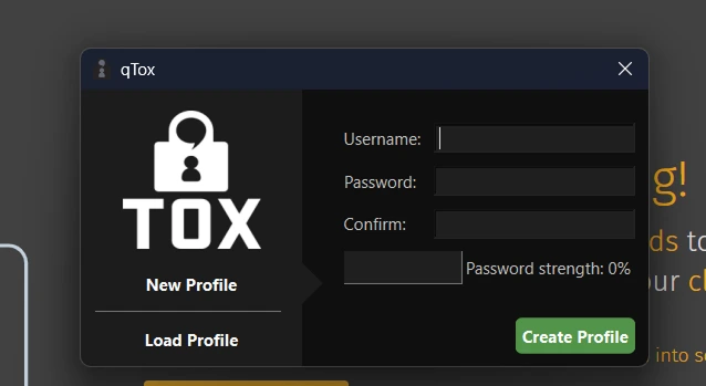 qTox-acount