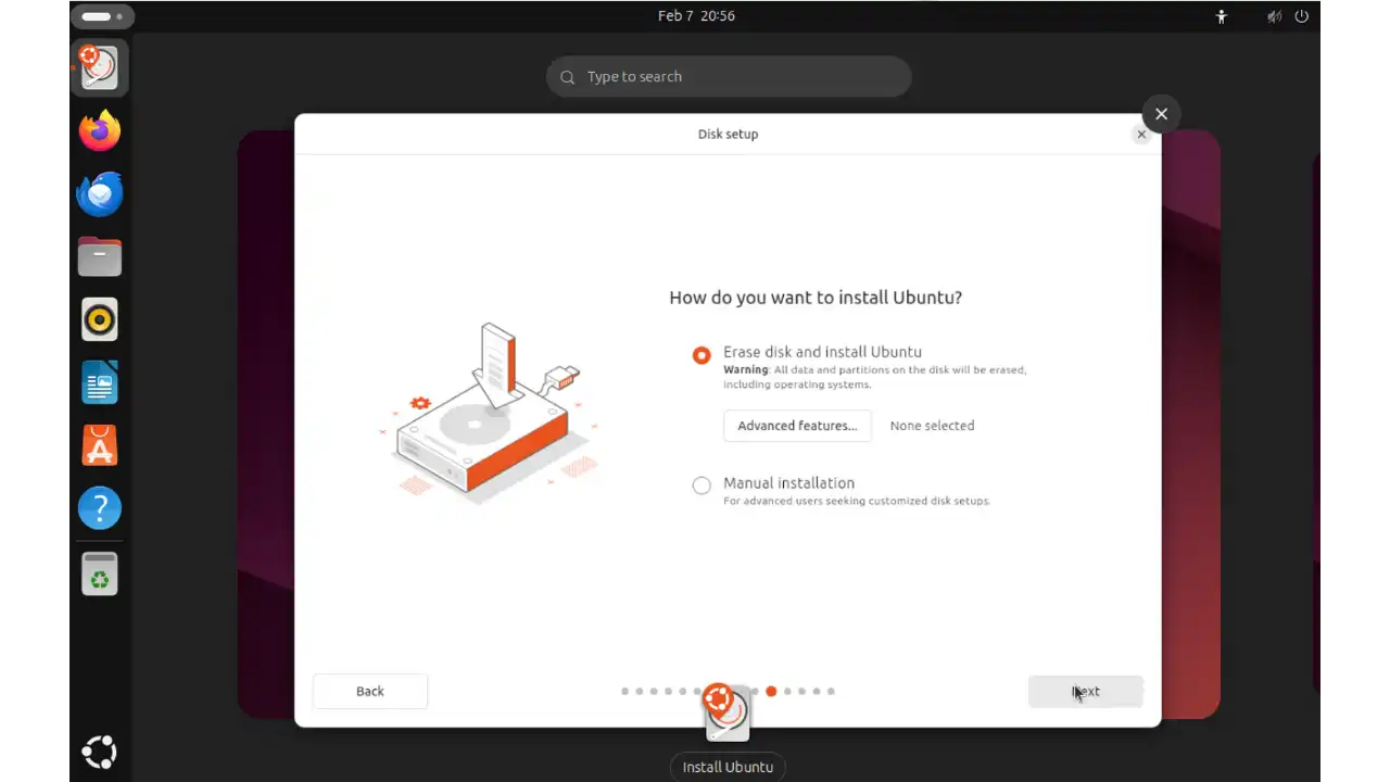 Choix du partitionnement