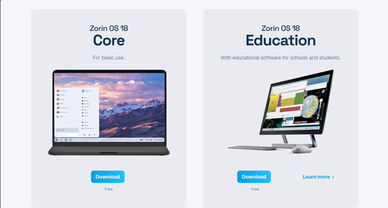 Page de téléchargement Balena Etcher