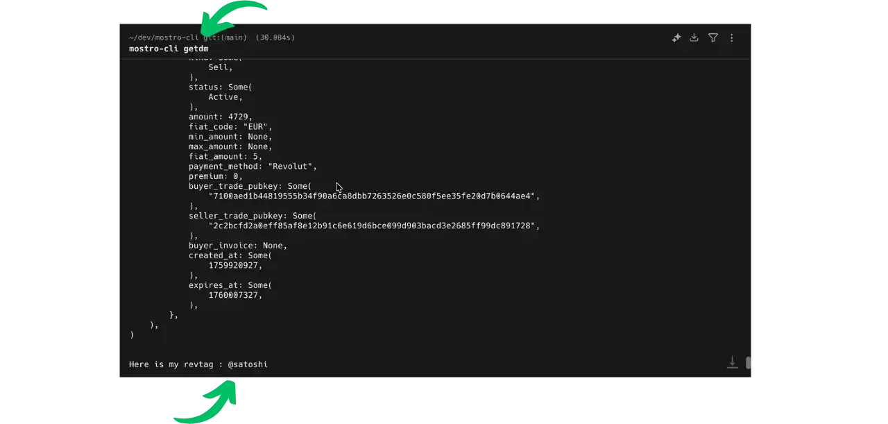 Réception de la réponse