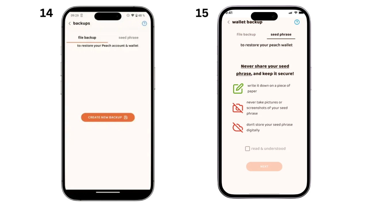 Processus de sauvegarde