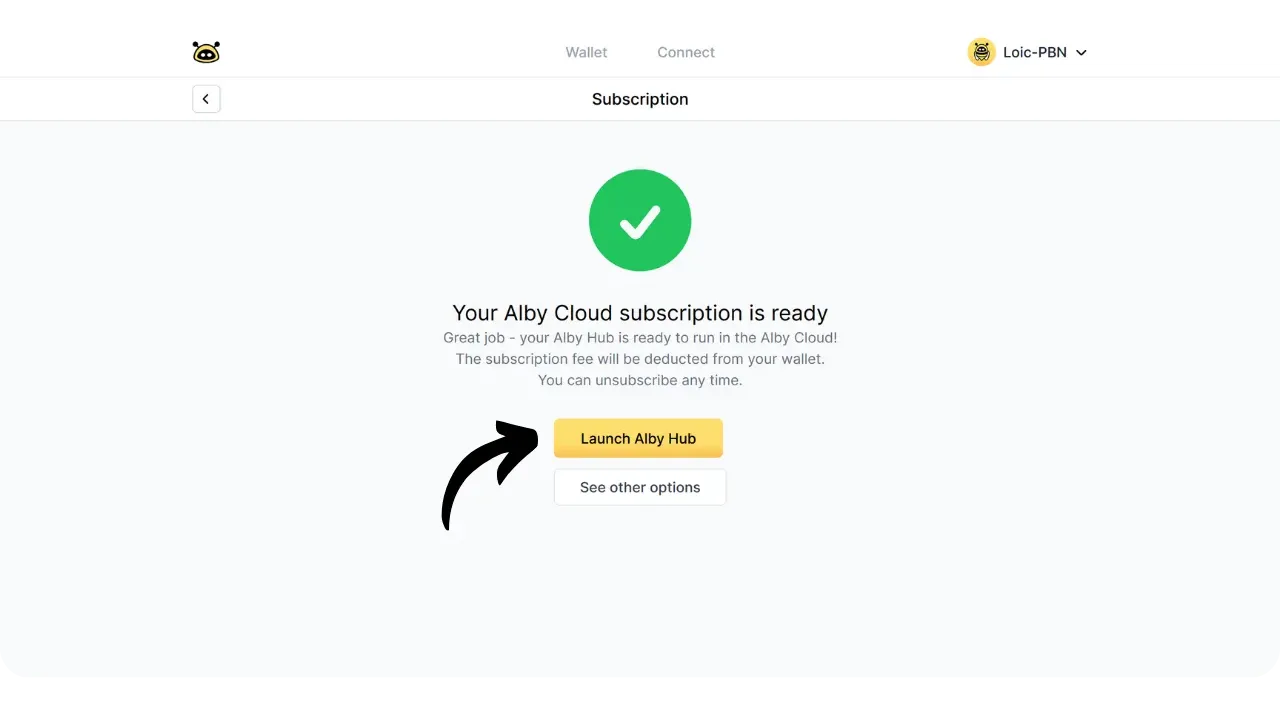 ALBY HUB