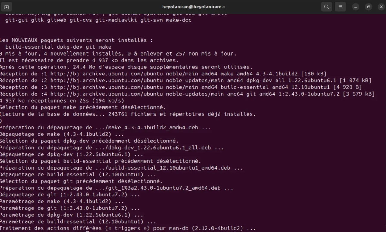 installation-dependances
