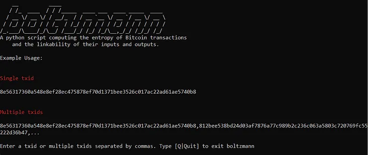 Boltzmann Calculator software homepage
