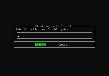 Manjaro Hostname Configuration