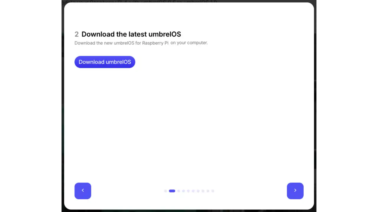 Téléchargement UmbrelOS