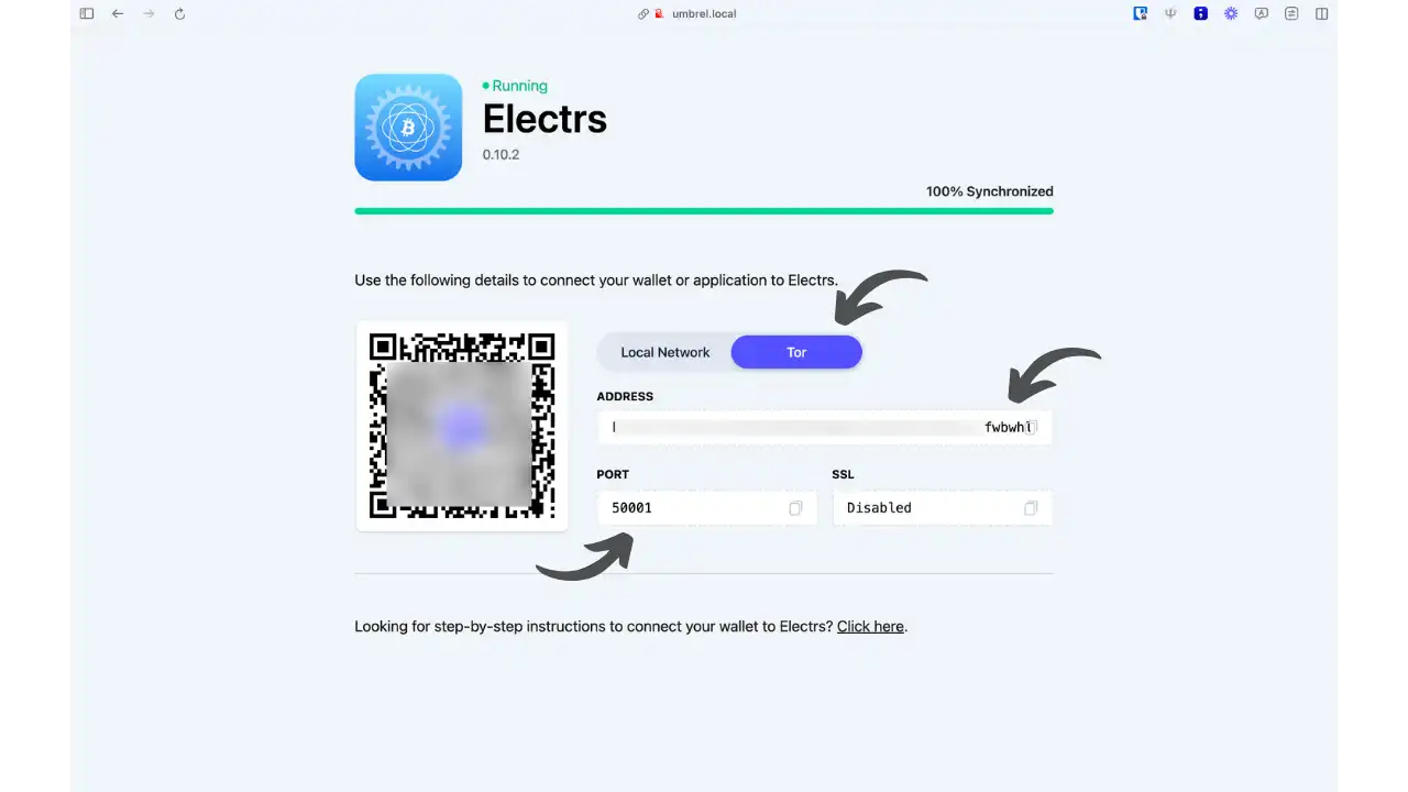 Connexion Tor