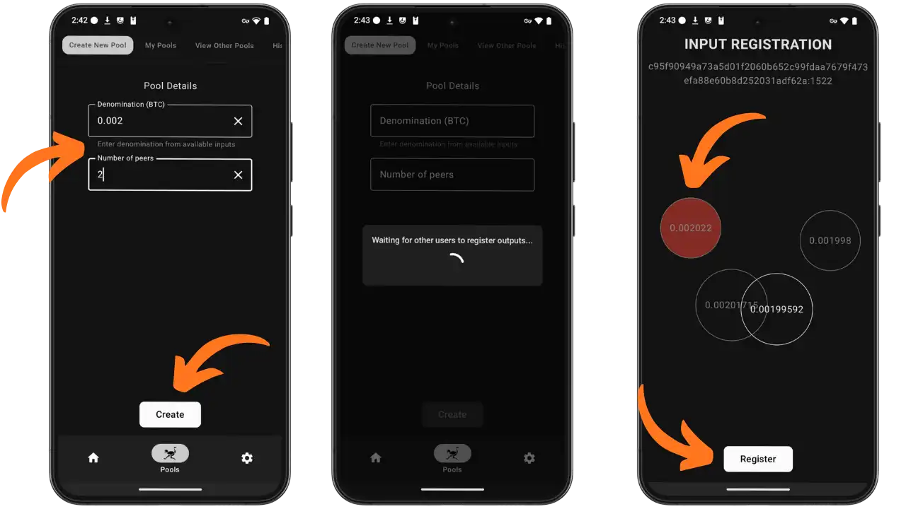 CRÉATION POOL ANDROID