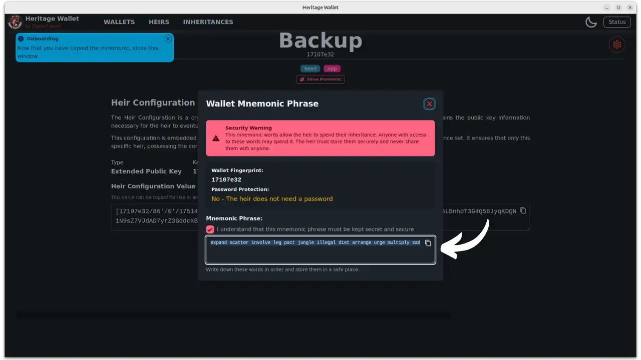 Phrase mnémotechnique