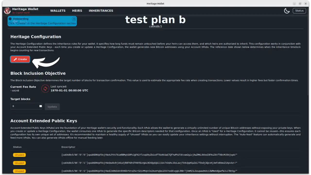 Heritage Configuration