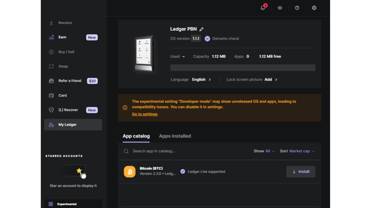 LEDGER FLEX