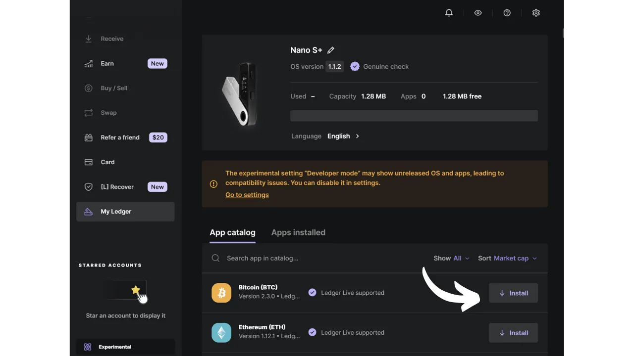 NANO S PLUS LEDGER