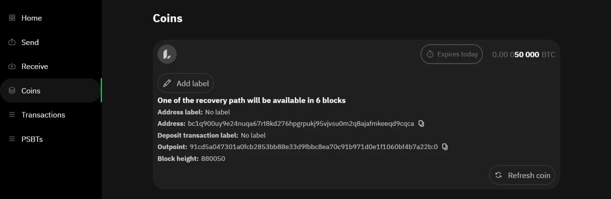 Obtenir informations pièce