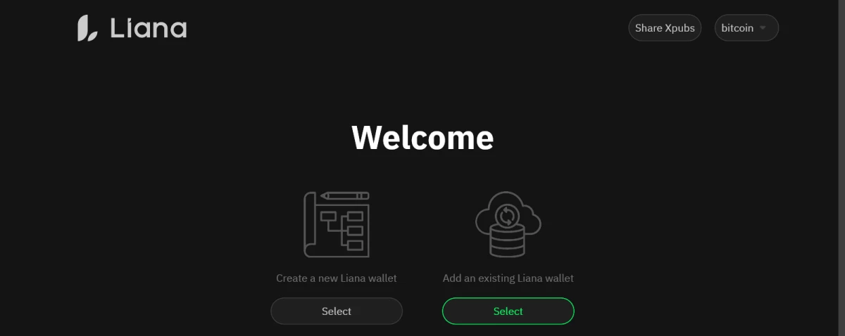 Ajouter portefeuille existant
