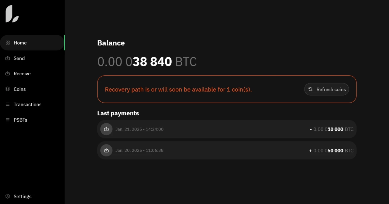 Accueil Liana récupération