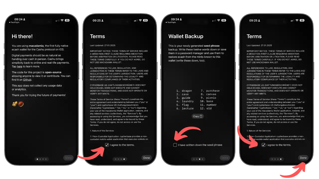 Configuration initiale