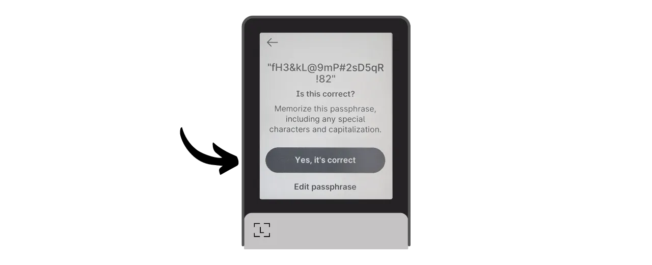 PASSPHRASE BIP39